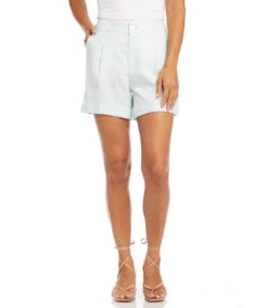 High Waist Pleated Shorts -Karen Kane karenkane 2022 spring 1L01540 MIN 005 7d4e3c02 3918 49c7 8383 607d0c0e31df