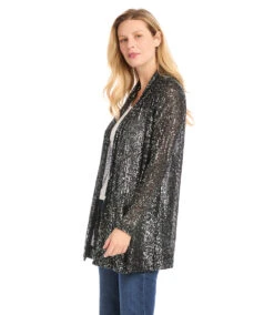 Sequin Duster 5 Sequin Duster -Karen Kane karenkane 2022 winter 4L47204 STE 004
