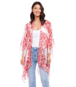 Open Front Jacket -Karen Kane karenkane 2023 spring 1L25595 PRT 005