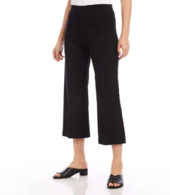 Cropped Pants -Karen Kane karenkane 2023 summer 2L09017 BLK 003