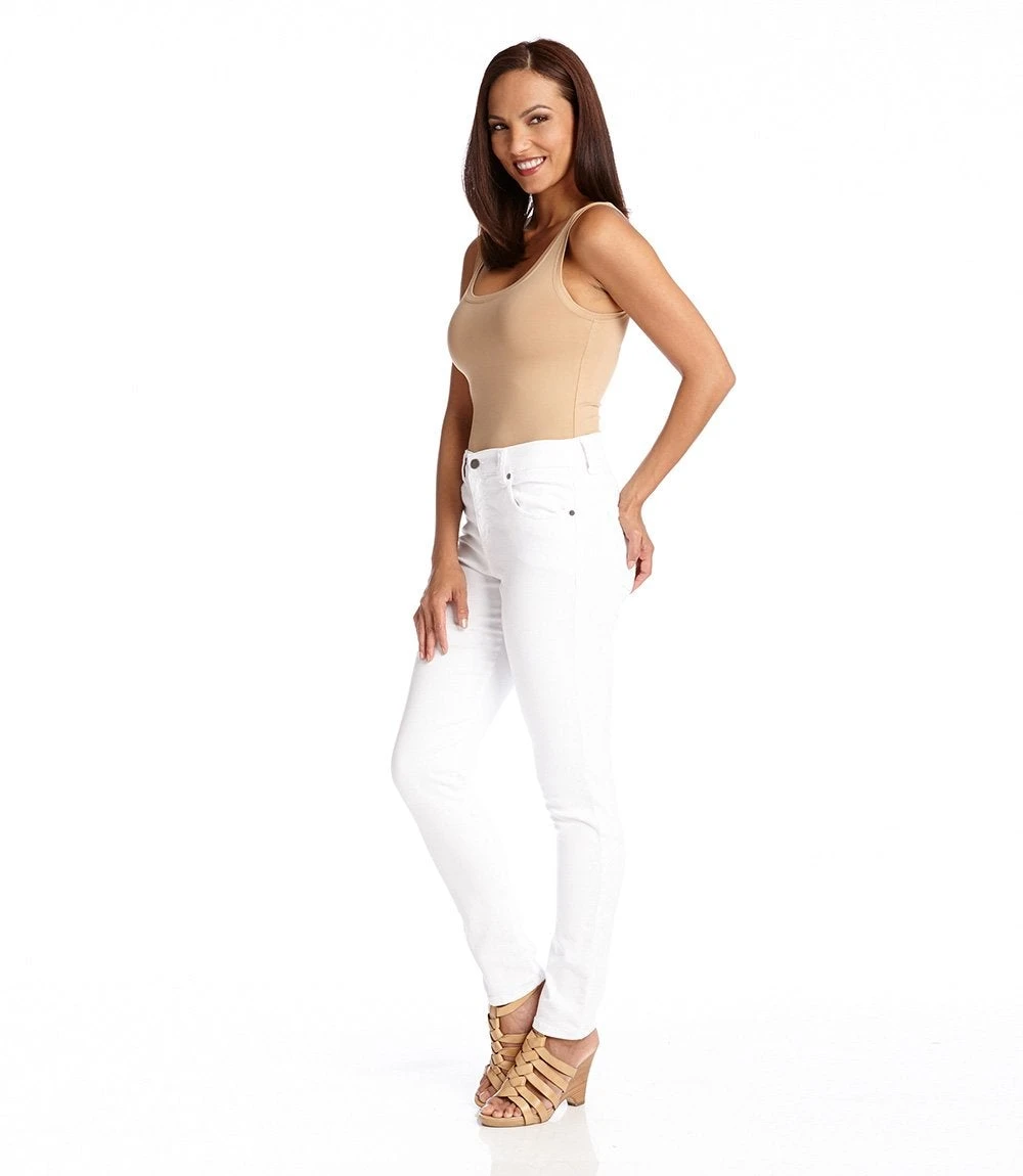 Zuma Twill Jean Zuma Twill Jean -Karen Kane white 3 zoom 6fdb2857 0a69 42bc a144 4214f57001c0